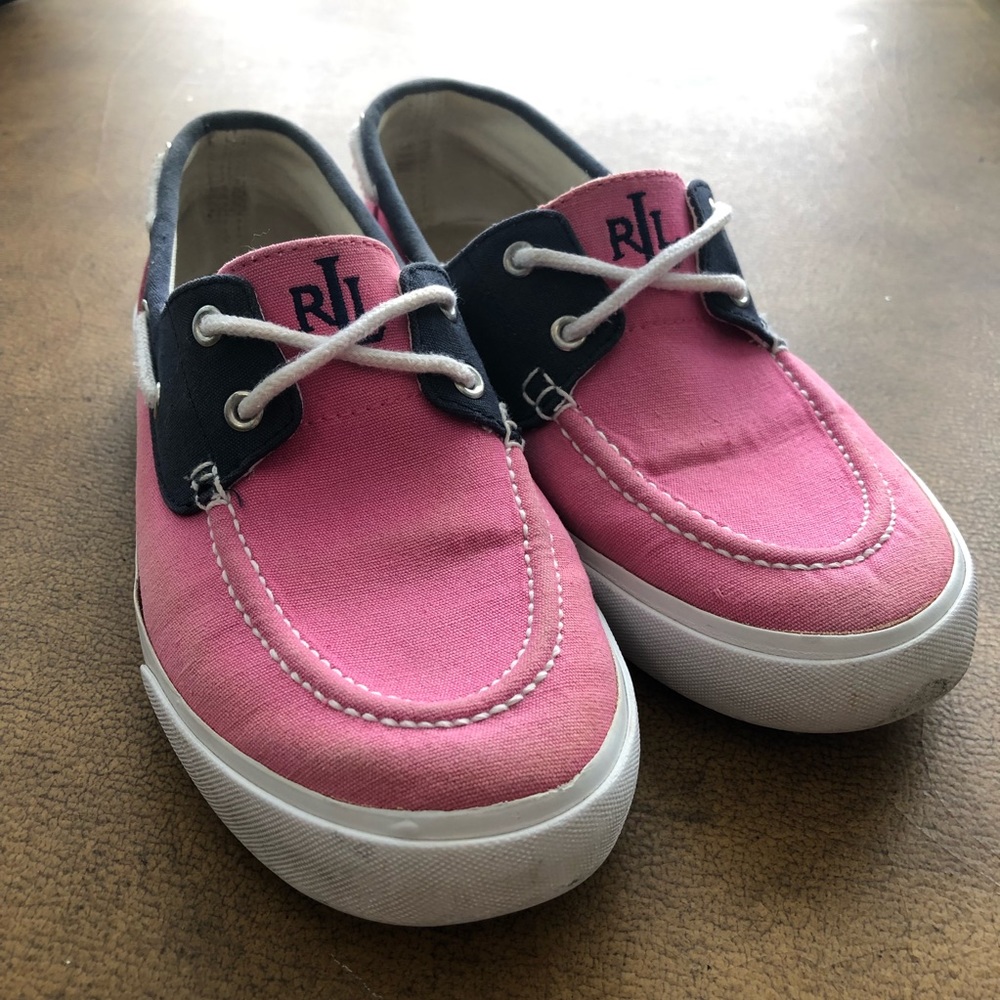 Lauren Ralph Lauren Breeana Canvas Boat Shoes